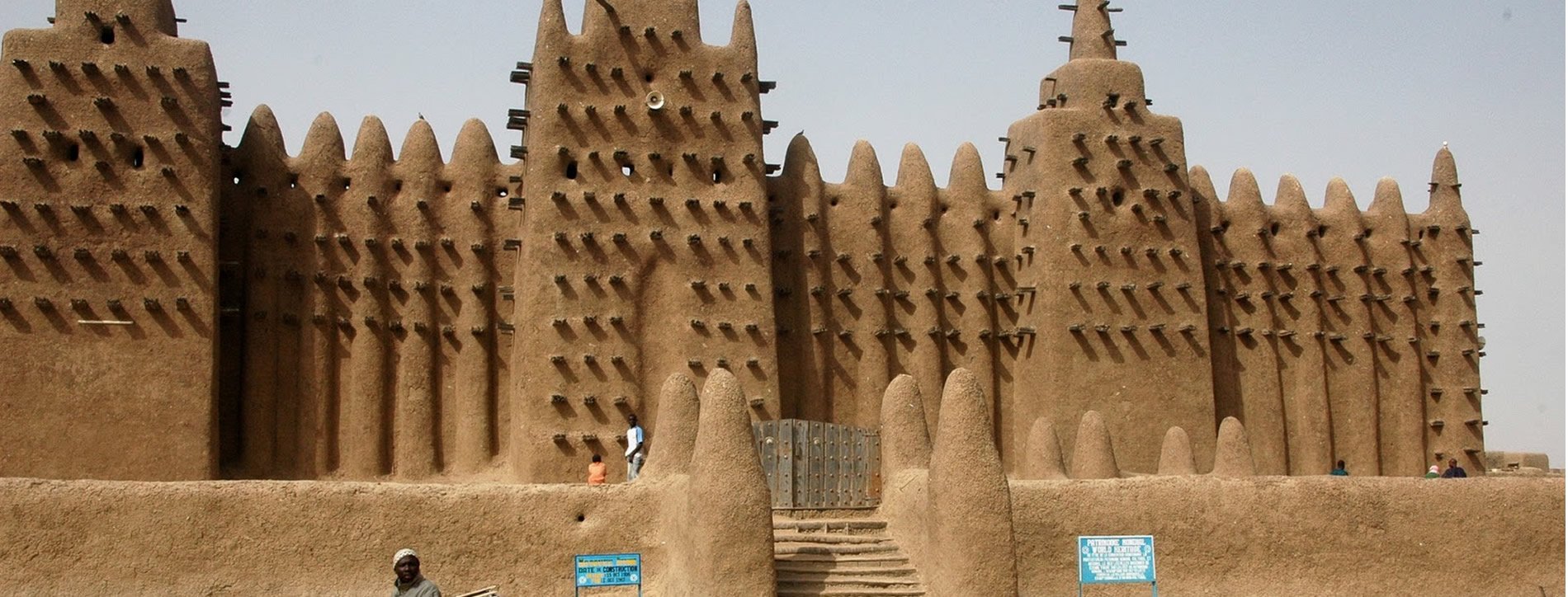 Great Mosque The Largest Mud Brick Building in the World