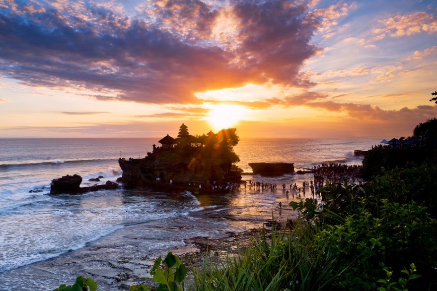 Bali's Tanah Lot Sea temple - Indonesia