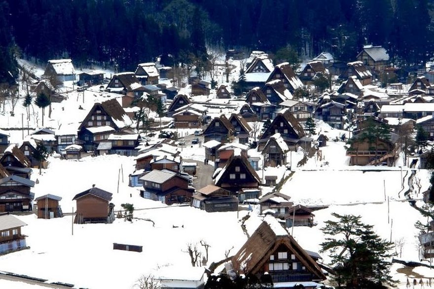 The historic villages of Shirakawa and Gokayama