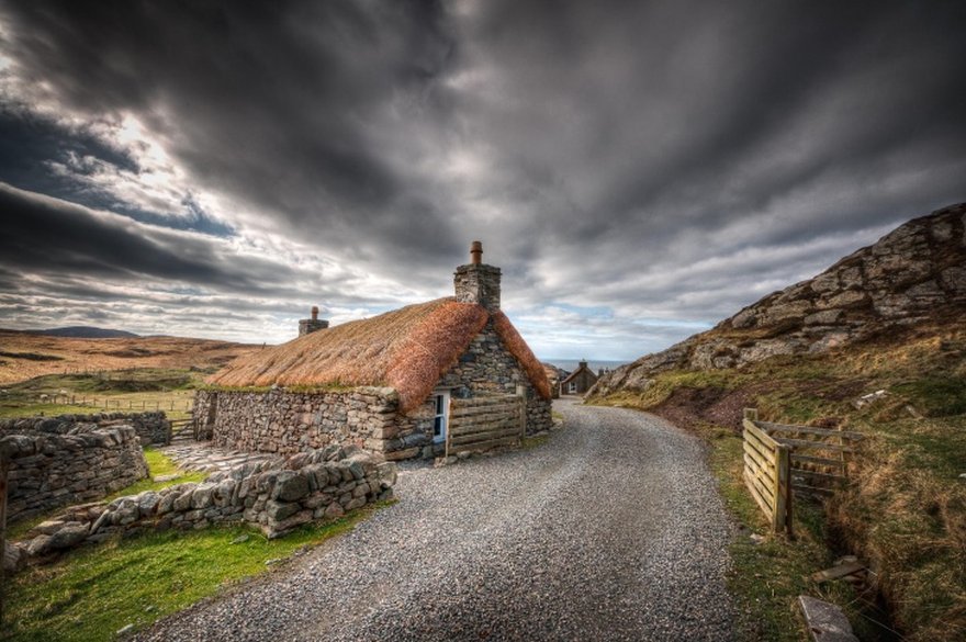 Gearrannan Blackhouse Village - Scotland