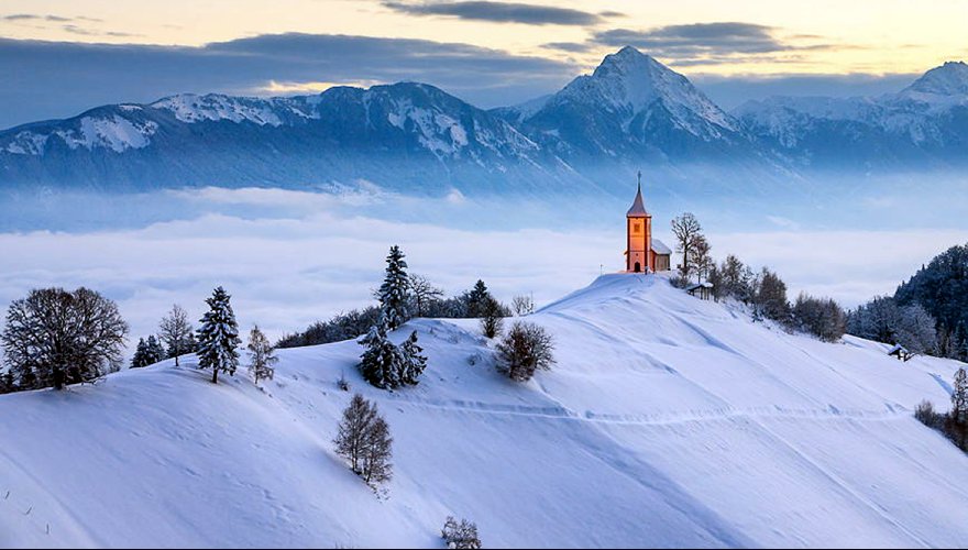 Idyllic Places to Visit this Winter - Jamnik, Slovenia