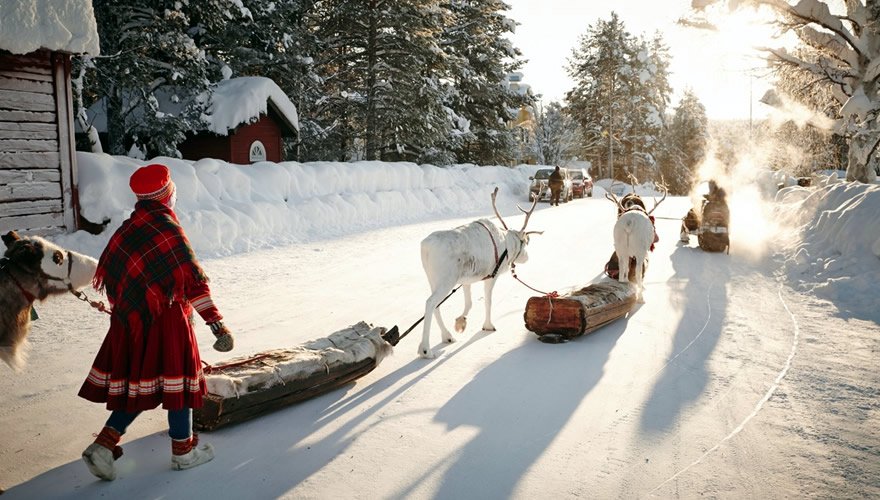 Idyllic Places to Visit this Winter - Jokkmokk, Sweden
